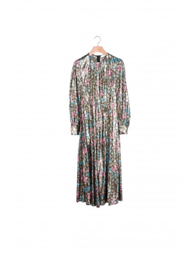 Robe longue en jacquard lurex l'achat 